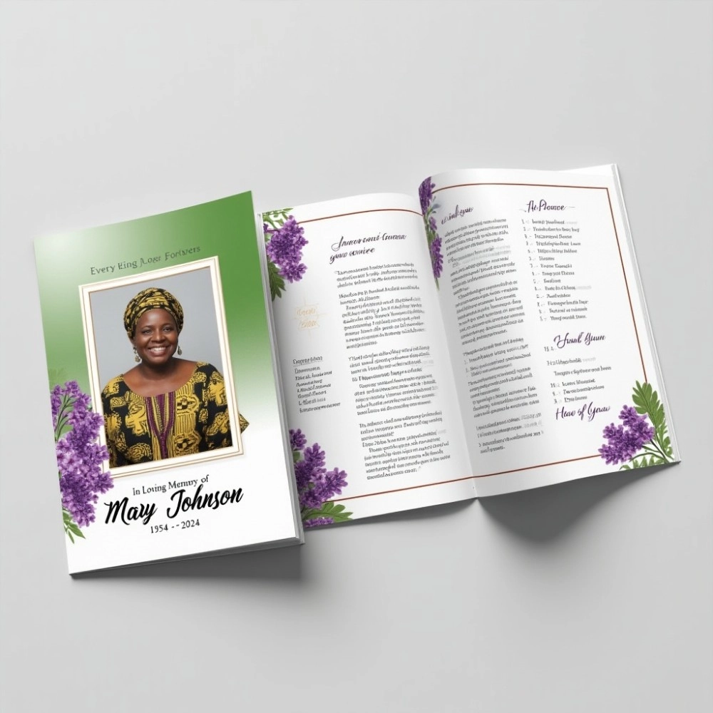 8 PAGES STAPLED BOOKLET