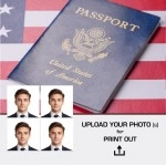 US (UNITED STATE) PASSPORT PHOTO