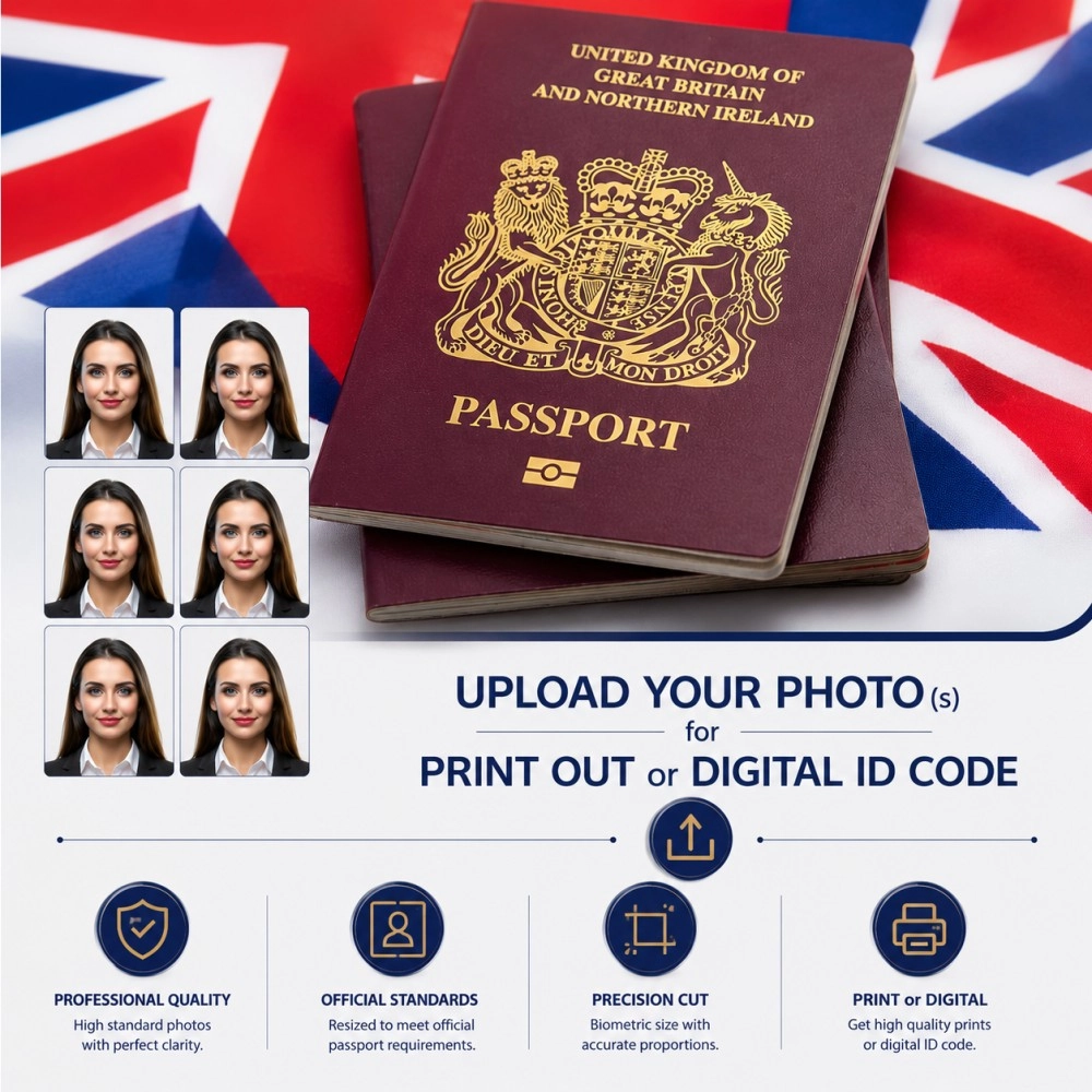 BRITISH PASSPORT PHOTO