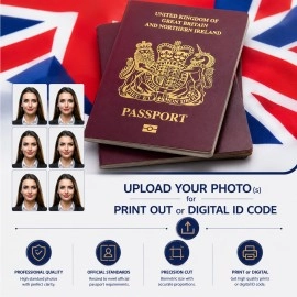 BRITISH PASSPORT PHOTO