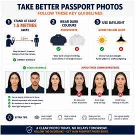 INDIAN PASSPORT / OCI CARD PHOTO