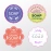 37mm Circle Self Adhesive Sticker