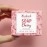 37x37mm SQUARE SELF ADHESIVE VINYL STICKER